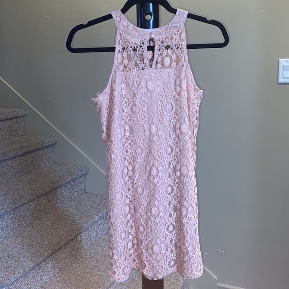 Monteau Lace Tunic Top Flower Detail Sleeveless Size M - Picture 4 of 9